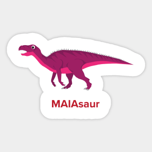 Maiasaur Sticker